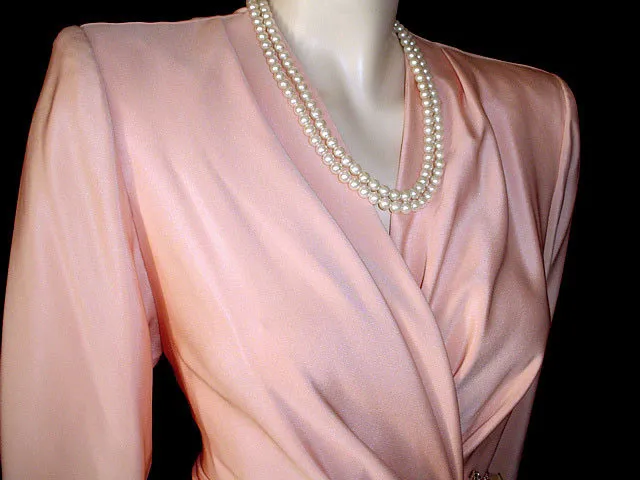 * RARE VINTAGE ANDREA ODICINI COUTURE - AMEN WARDY EVENING GOWN - MADE IN ITALY - METAL ZIPPER