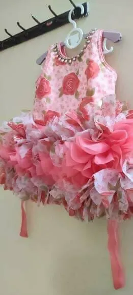 1st Birthday Beautiful Frock/Dress For Baby Girl