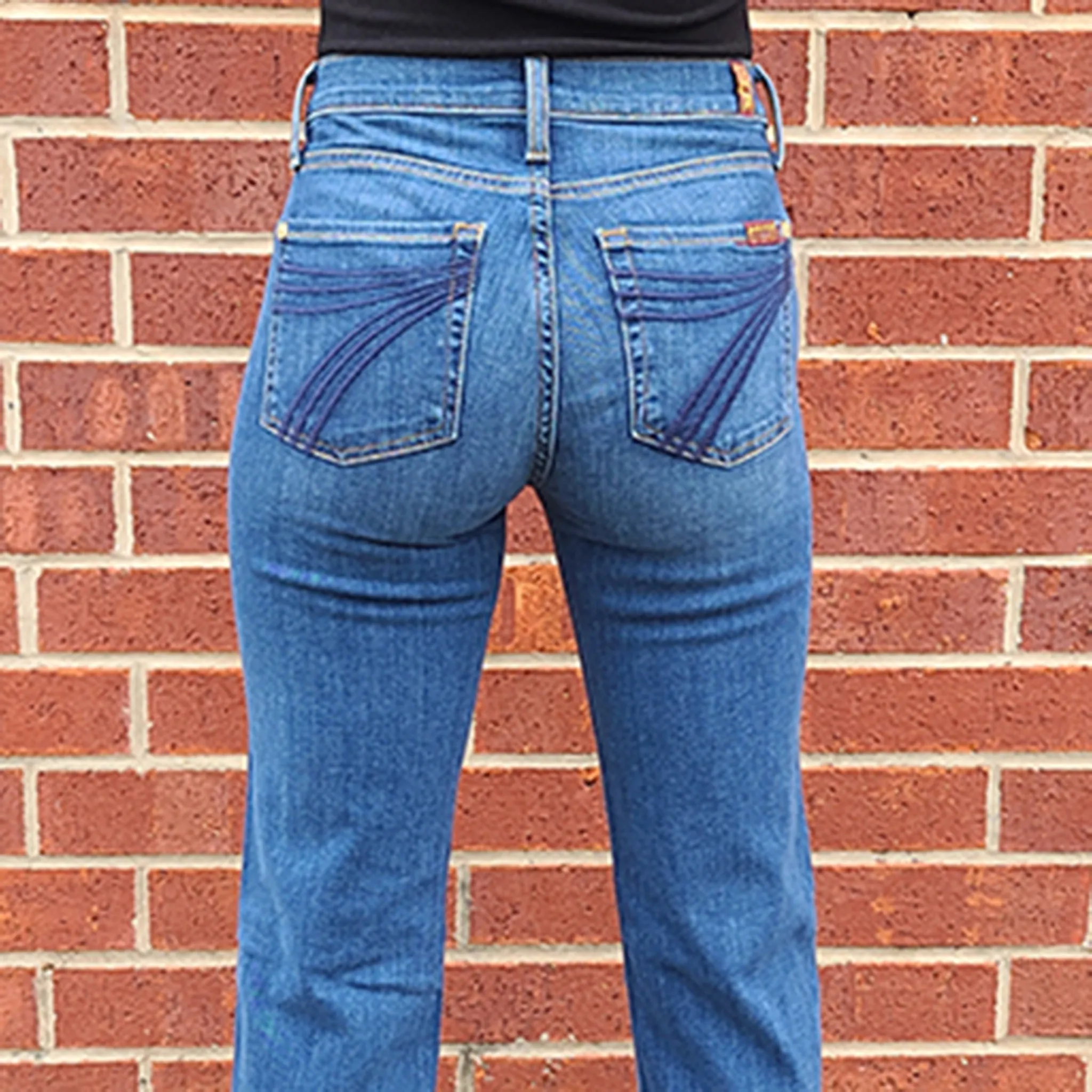 7 For All Mankind Women's MR1 Dojo Trouser Jean