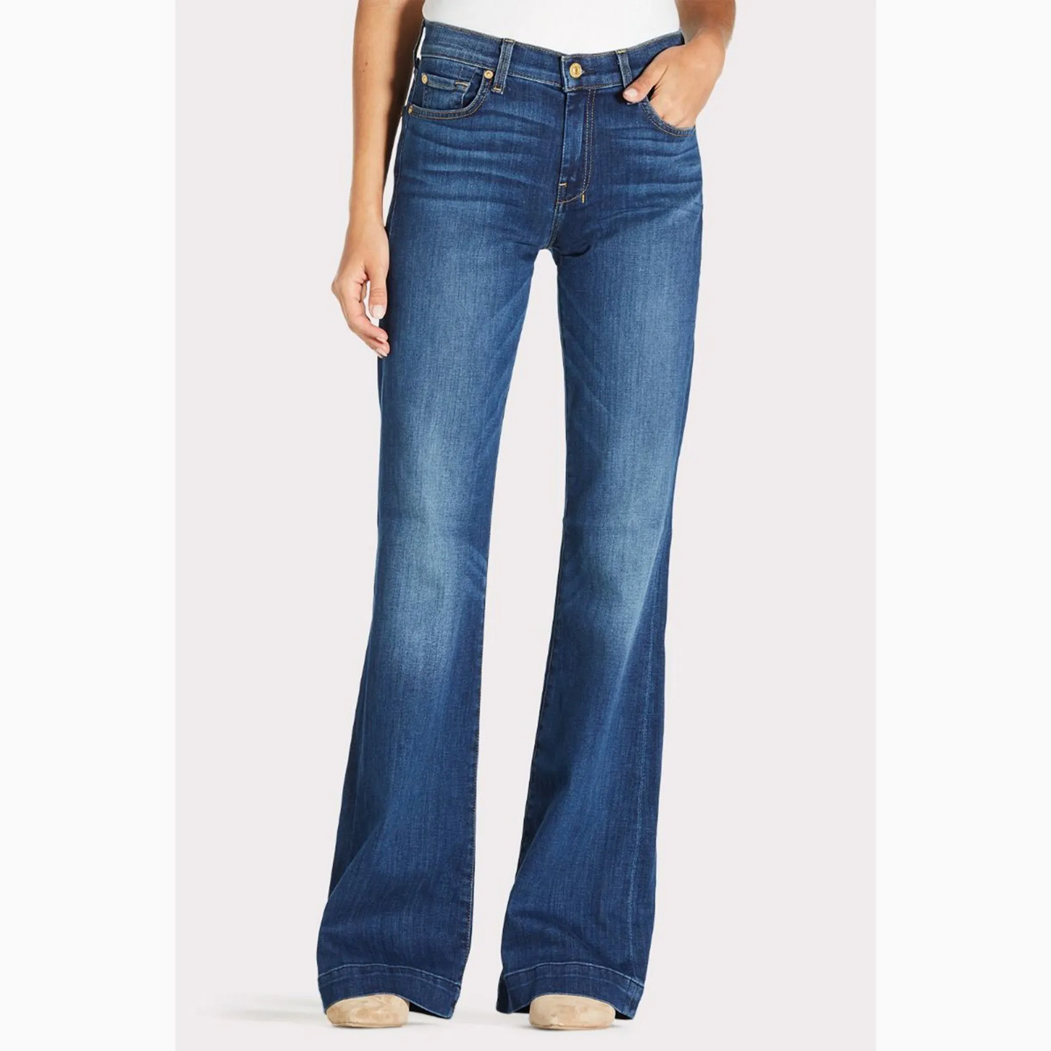 7 For All Mankind Women's MR1 Dojo Trouser Jean