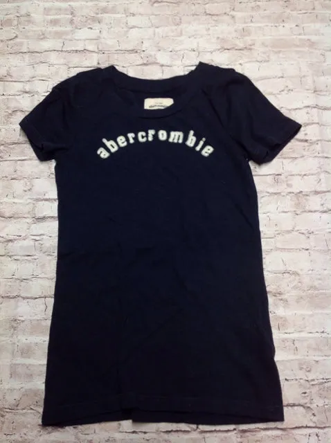 Abercrombie & Fitch Navy Print Top