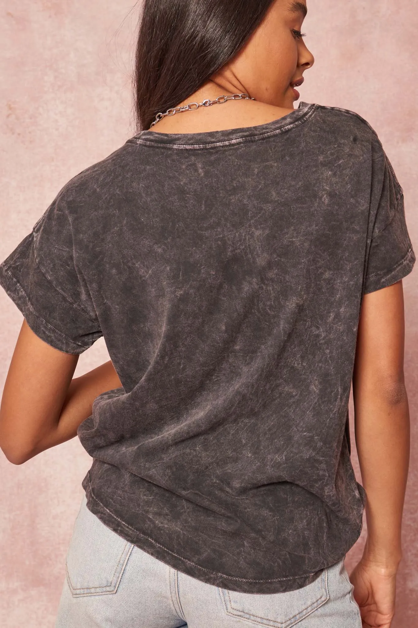 AC/DC Who Made Who Vintage-Wash Graphic Tee