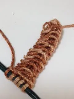 Adah, a knitted necklace pattern