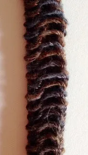 Adah, a knitted necklace pattern