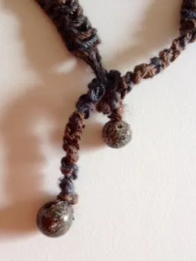 Adah, a knitted necklace pattern