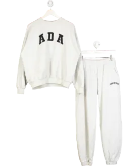 Adanola Ada Grey Marl 2-piece Tracksuit UK S