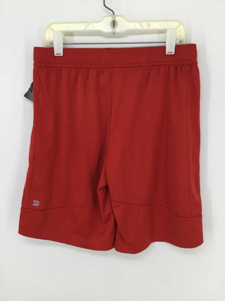 All In Motion Child Size 12 Red Solid Shorts - boys