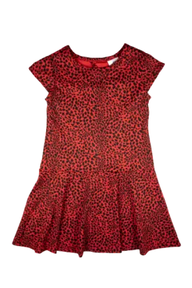 Animal Print Knit Dress