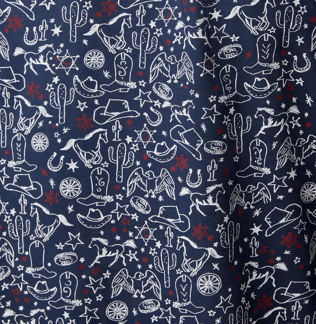 Ariat Women's Howdy Print Short Sleeve Western Wrap 10045009