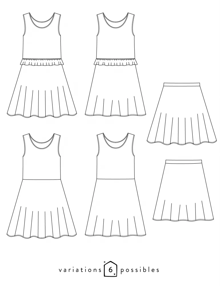 Atelier Scämmit Petite Lune Dress and Skirt