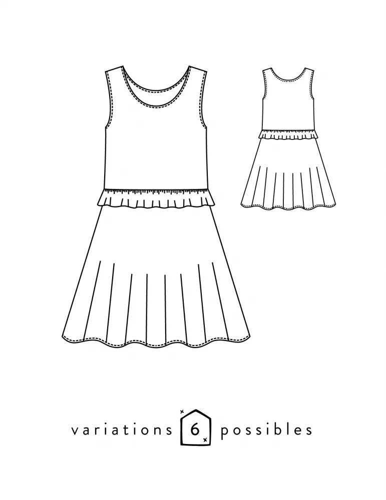 Atelier Scämmit Petite Lune Dress and Skirt