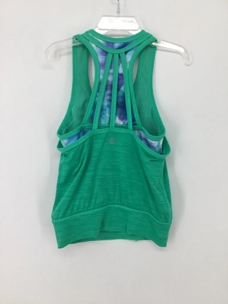 Athleta Girl Child Size 6 Green Tank top - girls