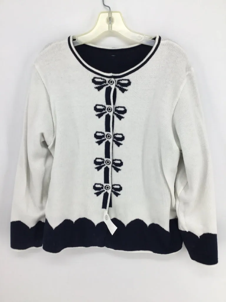 b Bella Bliss Child Size 10 Navy Sweater - girls