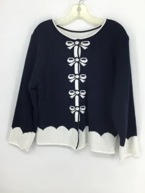 b Bella Bliss Child Size 10 Navy Sweater - girls