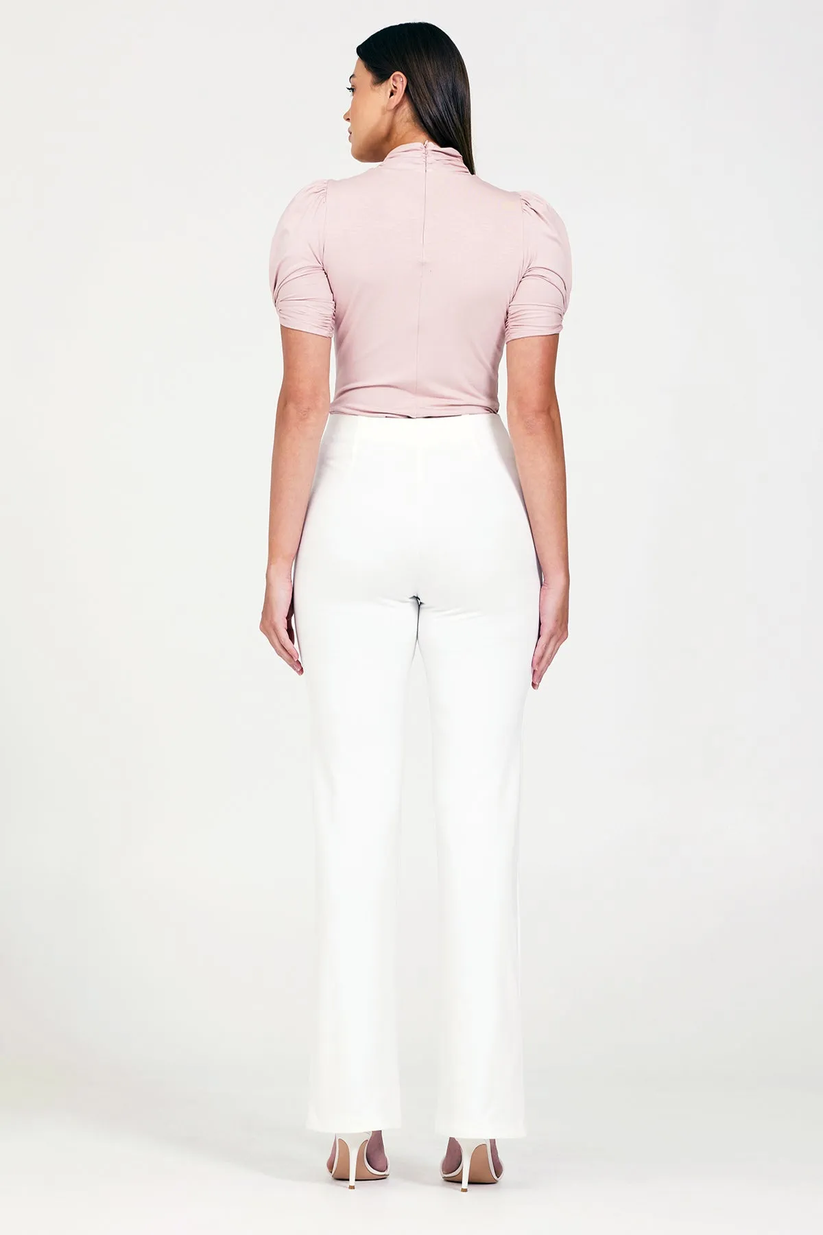 Bailey 44 Sabila Ponte Pant in Ivory