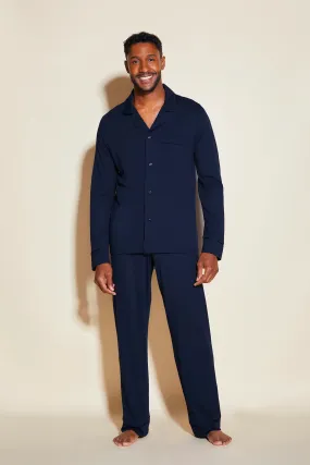 Bella Men's Classic Long Sleeve Set Navy