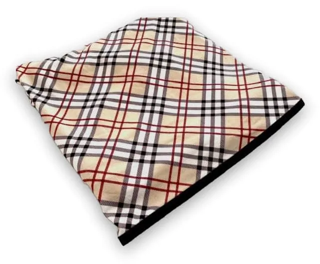 Berry Plaid Cloud Soft Baby Wrap