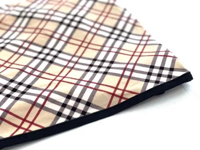Berry Plaid Cloud Soft Baby Wrap