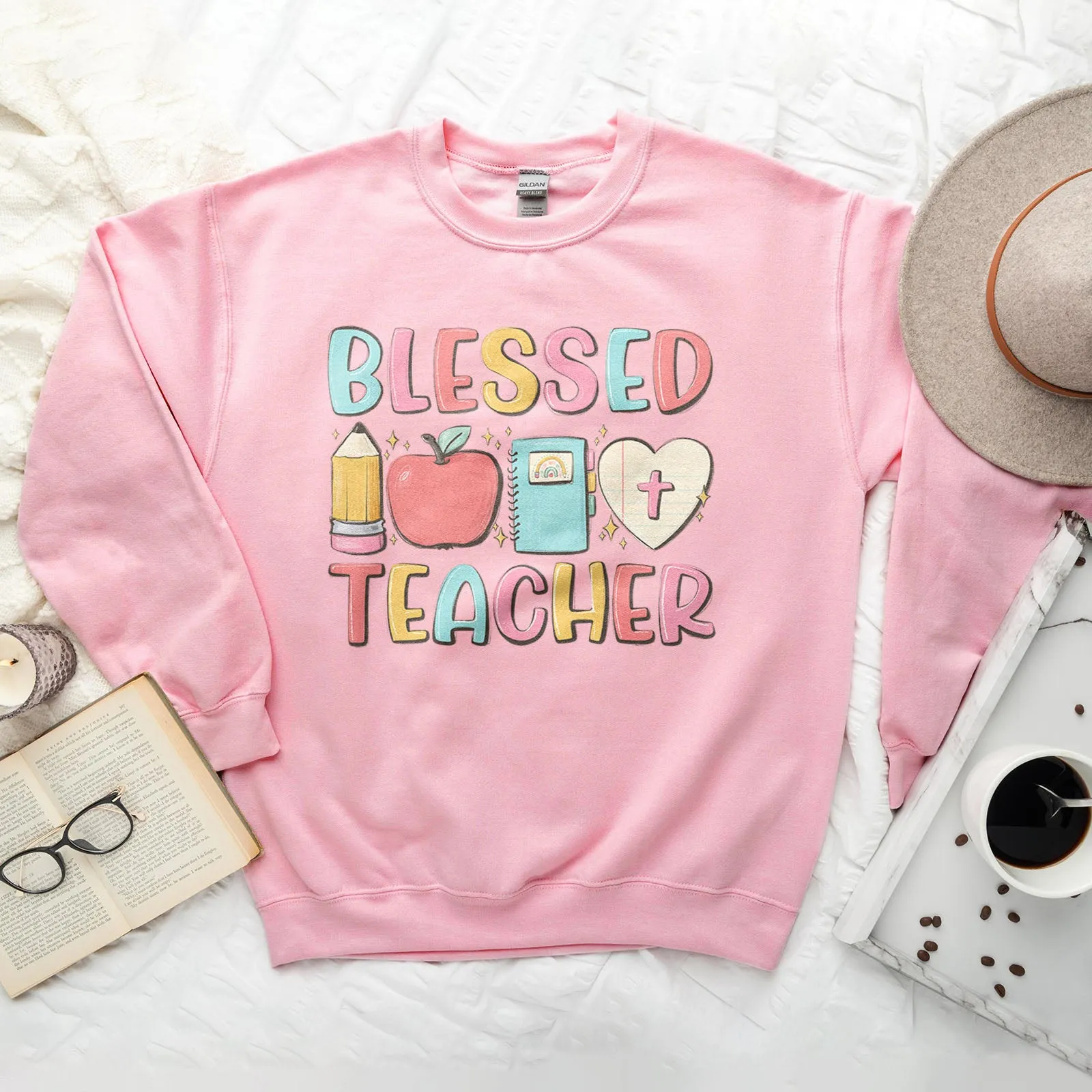 Blessed Elementary Teacher Sweatshirt