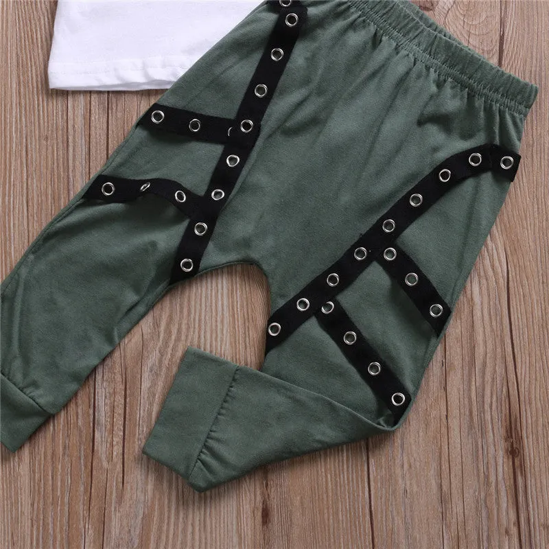 Boys Wild Child Street Rock T-shirt   Harem Pants