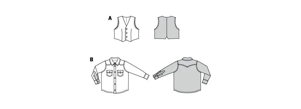 Burda Child Shirt and Waistcoat 9248