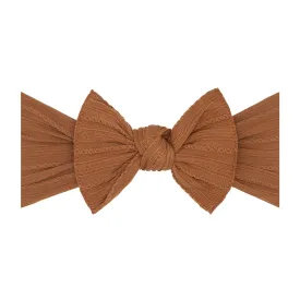 CABLE KNIT KNOT: camel