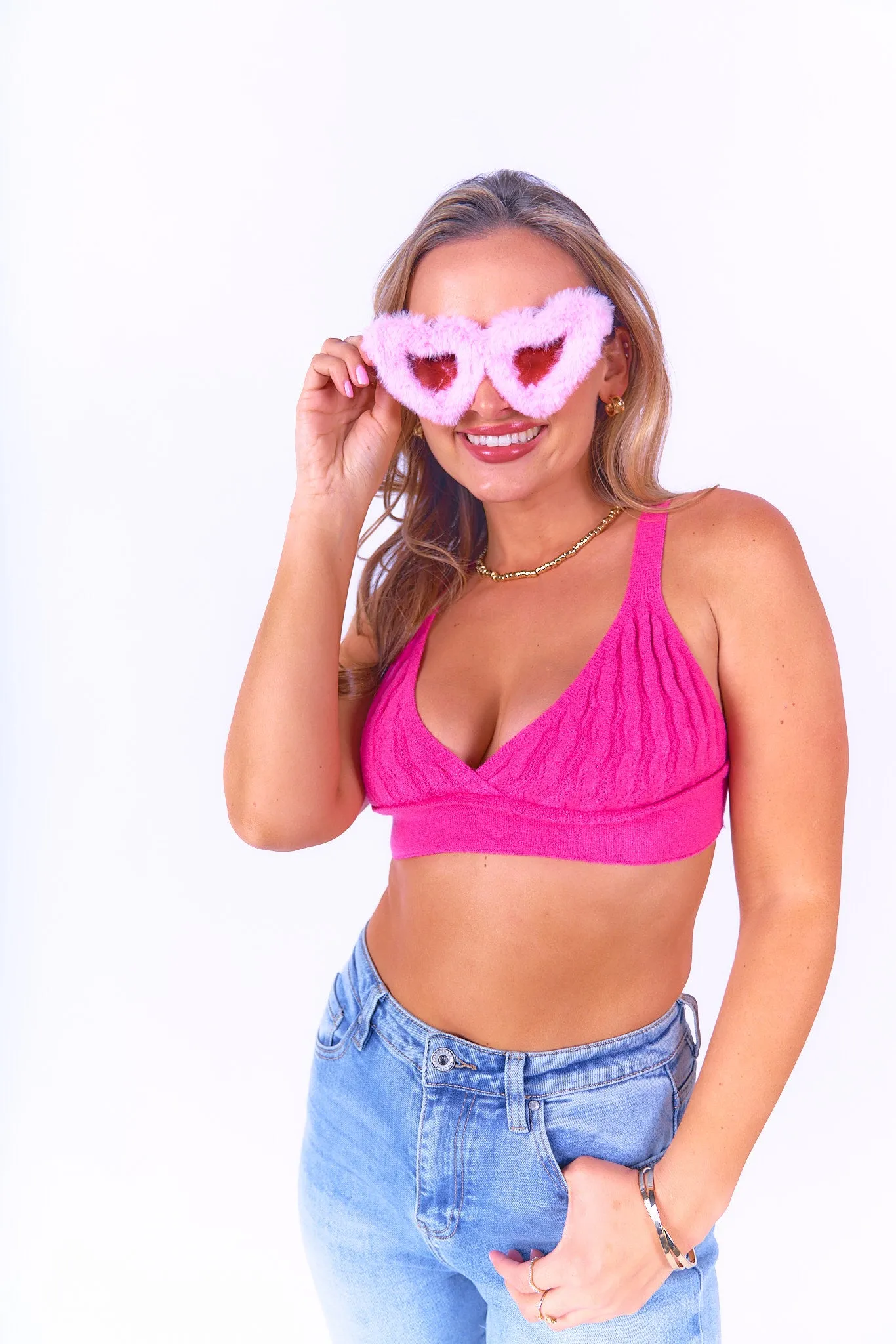 Camille Knitted Bra Top