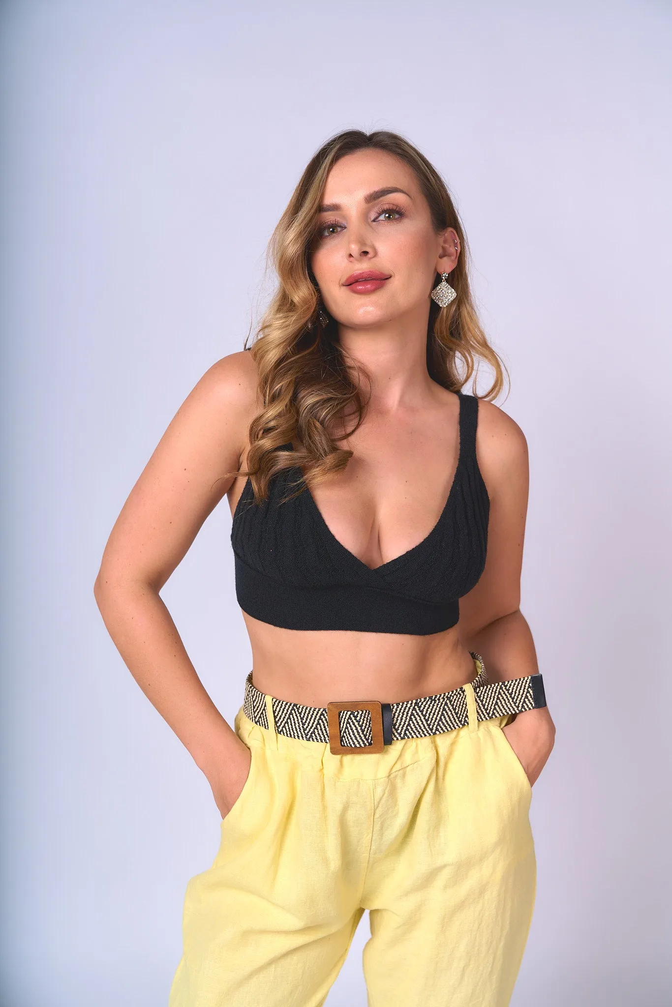 Camille Knitted Bra Top
