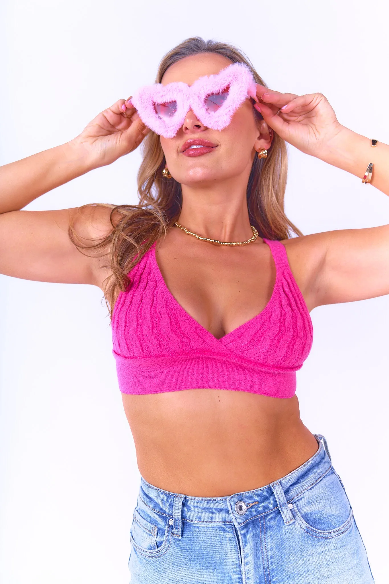 Camille Knitted Bra Top