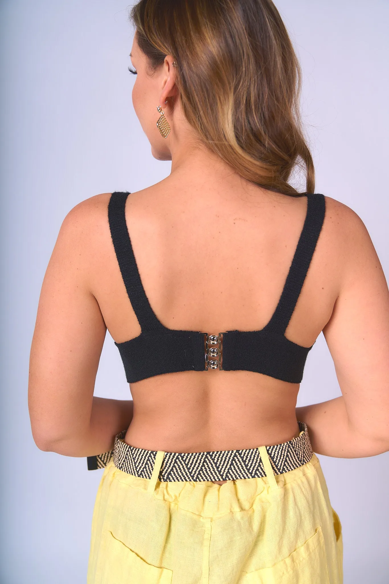 Camille Knitted Bra Top