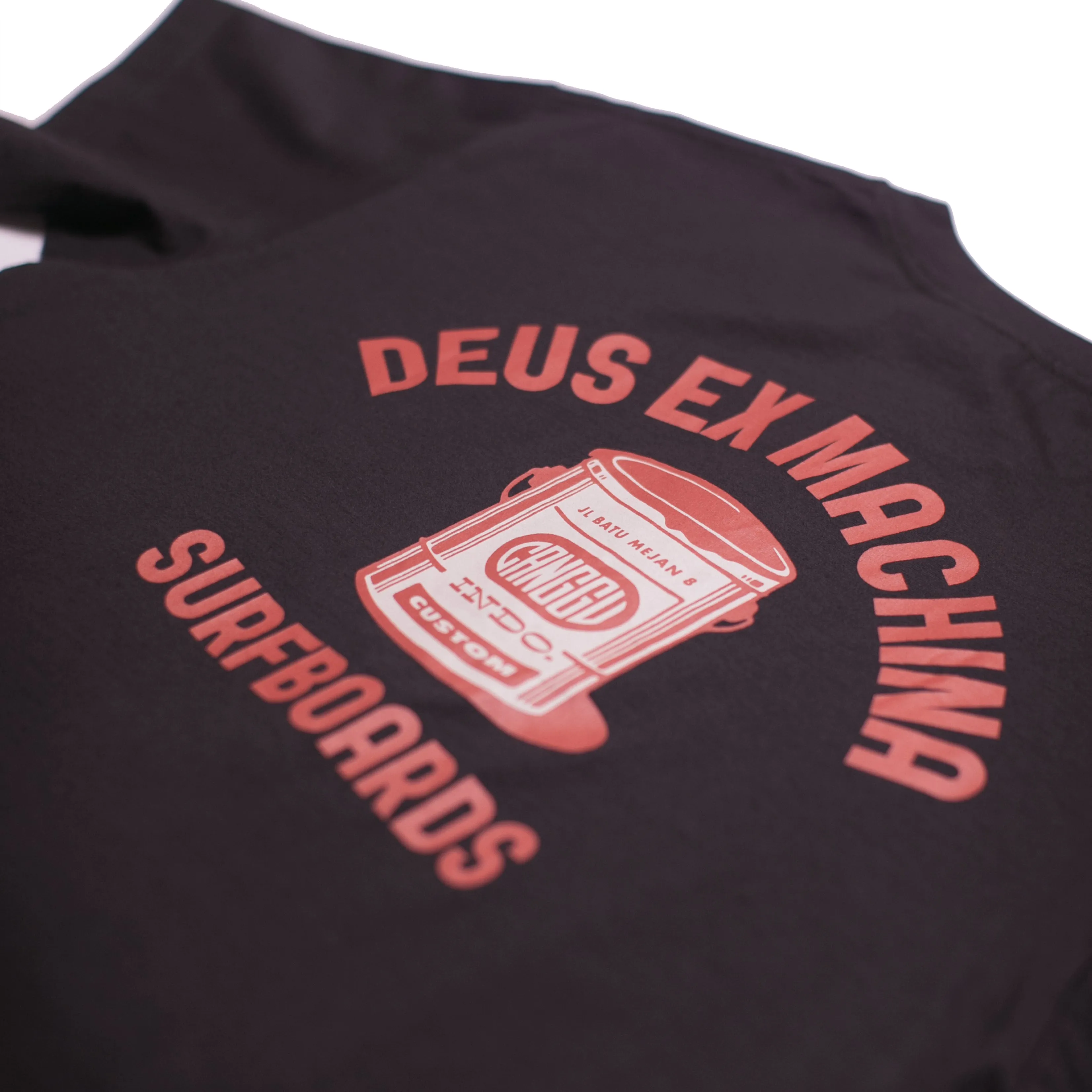 CANGGU ADDRESS TEE - ANTHRACITE RED
