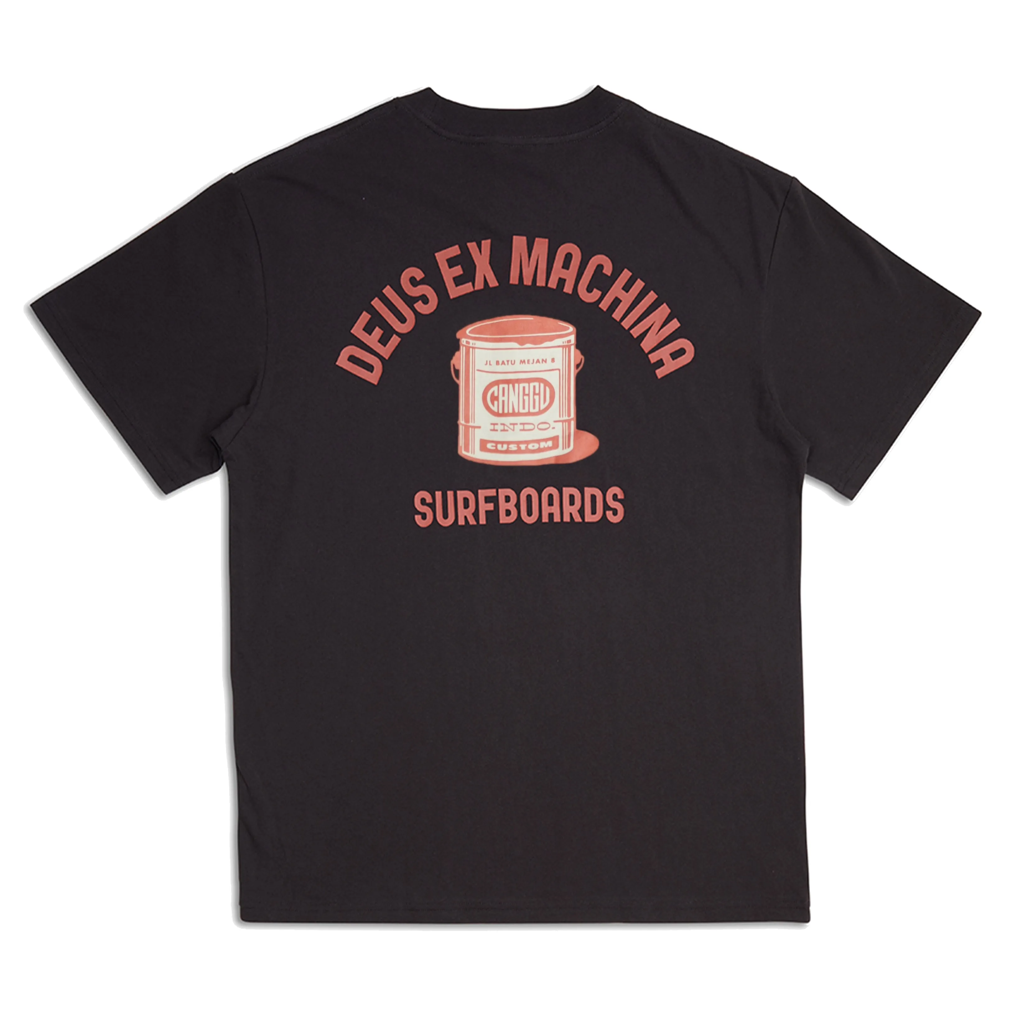 CANGGU ADDRESS TEE - ANTHRACITE RED