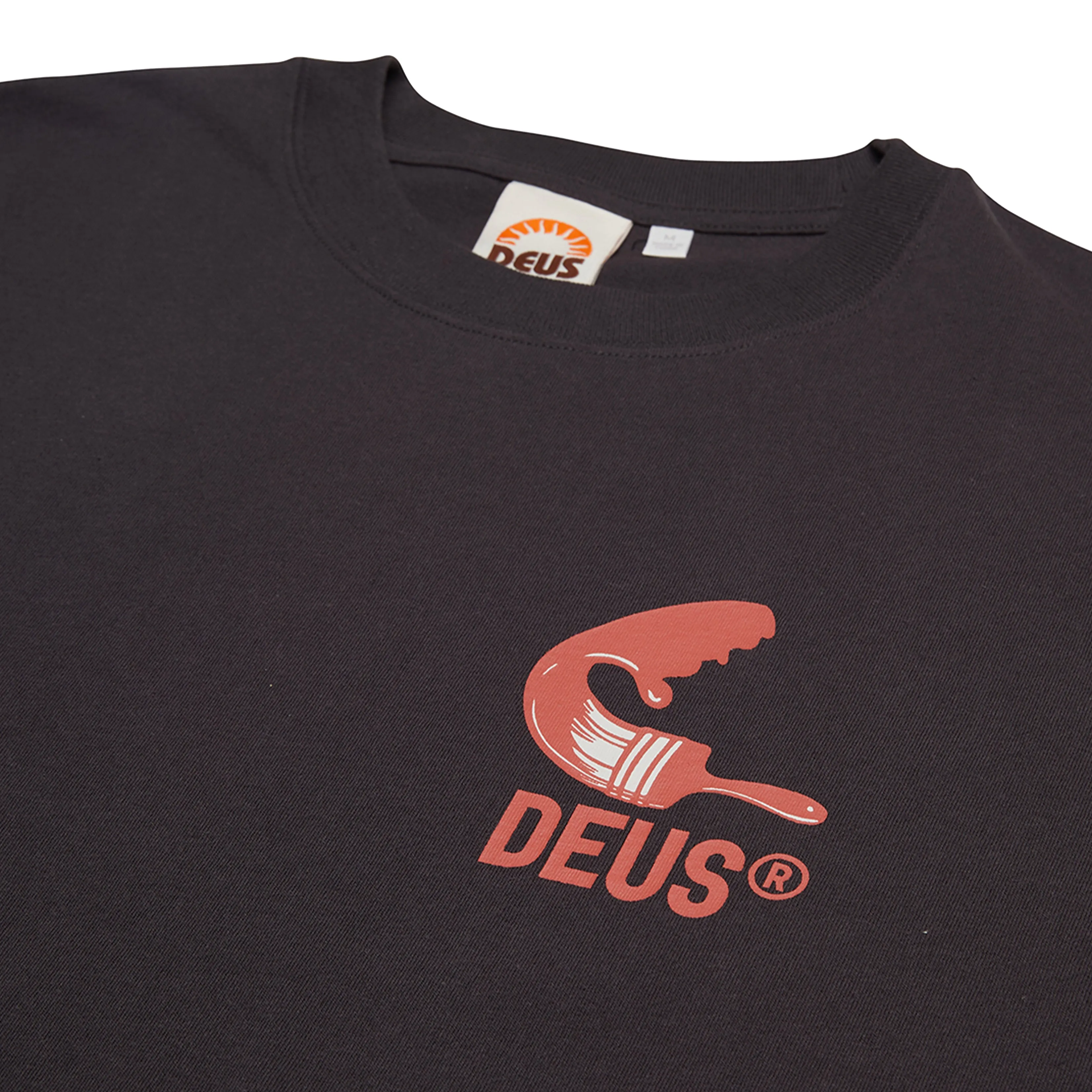CANGGU ADDRESS TEE - ANTHRACITE RED