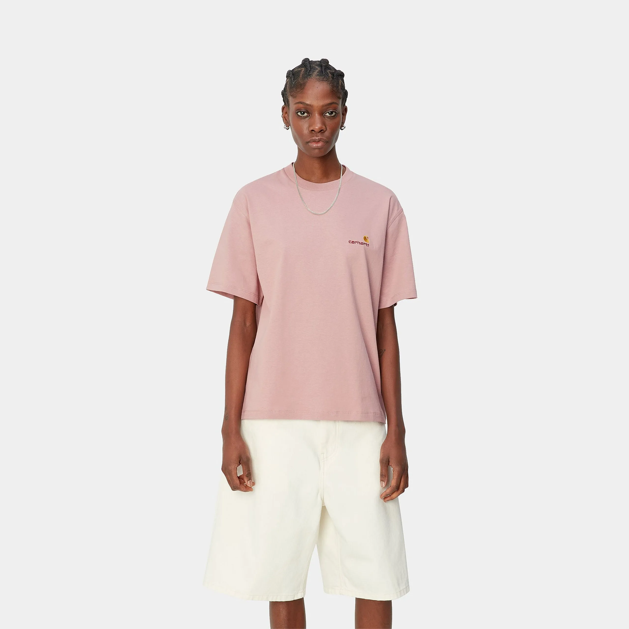 CARHARTT WIP W S/S AMERICAN SCRIPT T-SHIRT