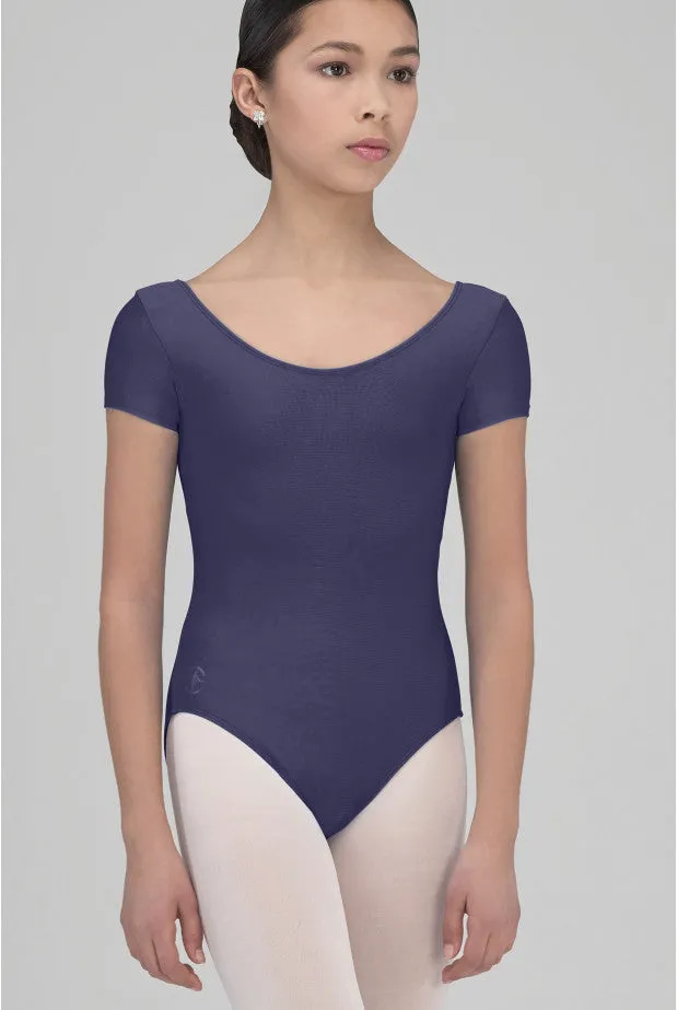 Coralie Child Short Sleeve Leotard*