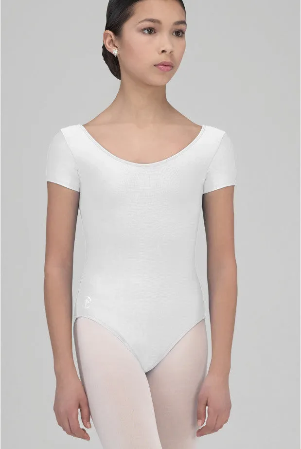 Coralie Child Short Sleeve Leotard*