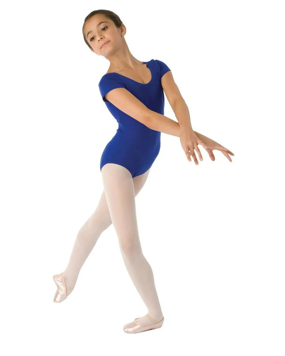 Danskin Child Leotard Short Sleeve 9391
