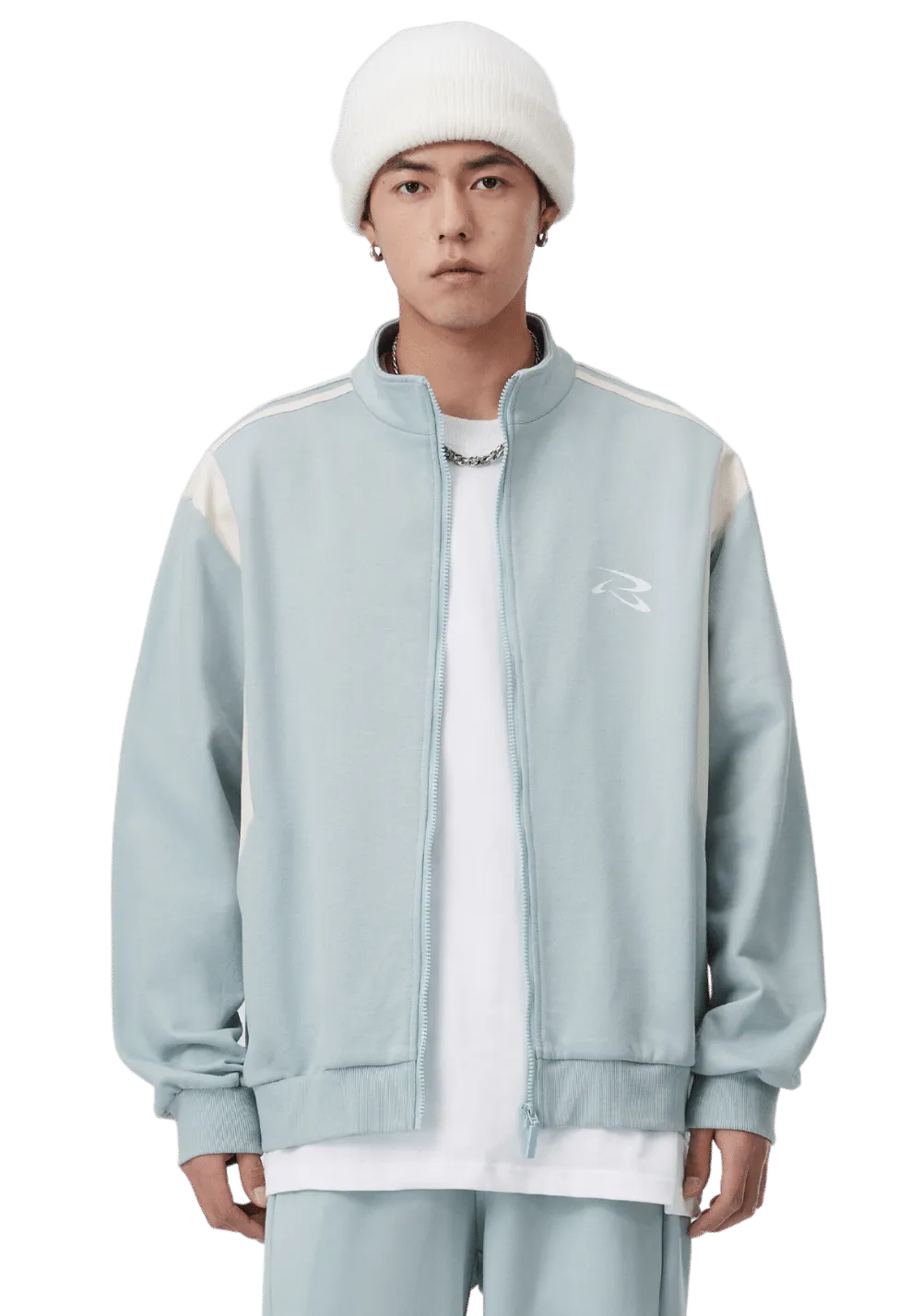 Deconstructed Knitted Jacket