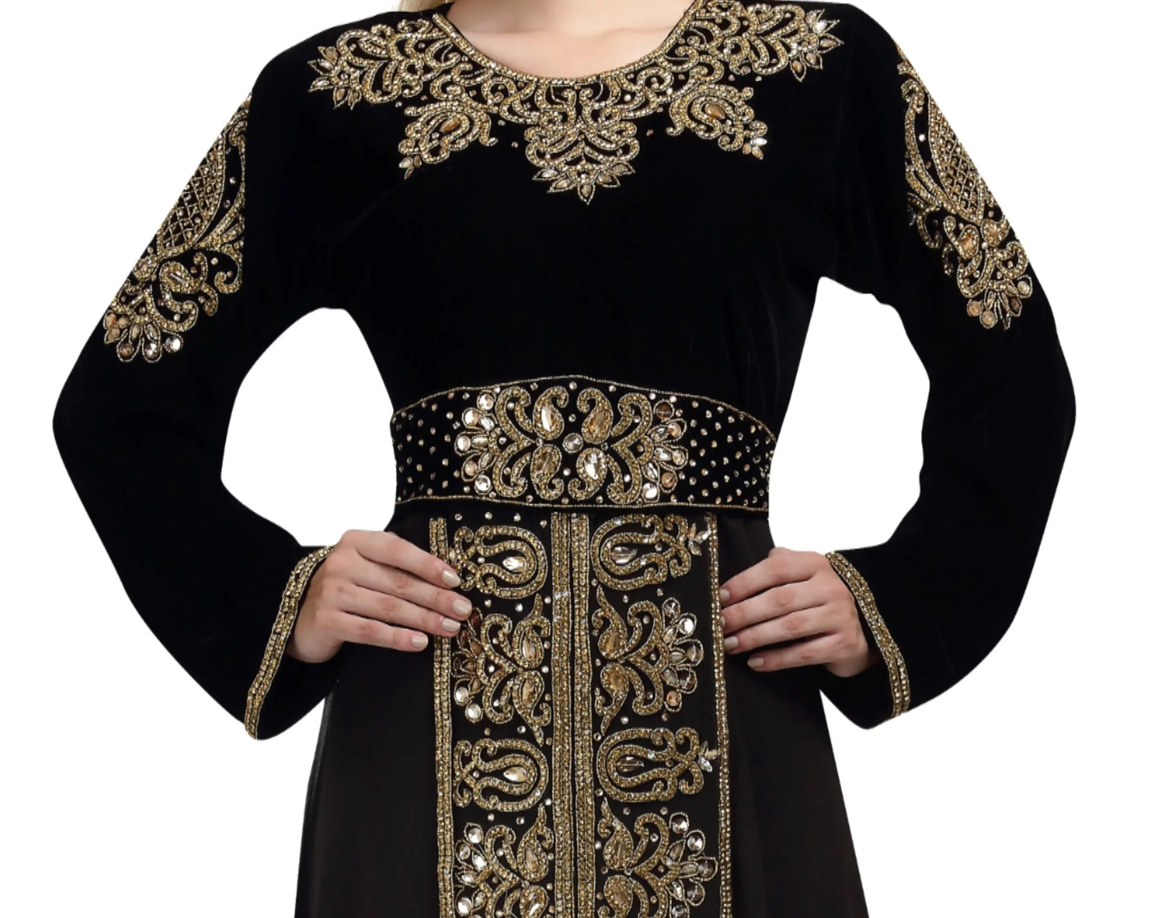 Designer Abaya Evening Party Dress