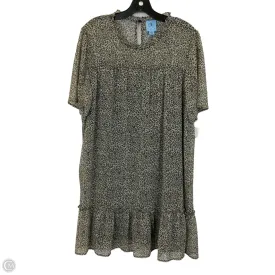 Dress Casual Short By Cece In Animal Print, Size: M