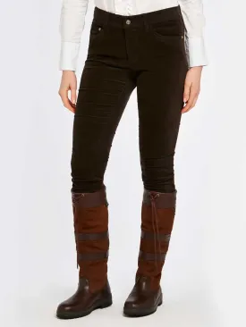 DUBARRY Honeysuckle Ladies Skinny Pincord Jeans - Bourbon