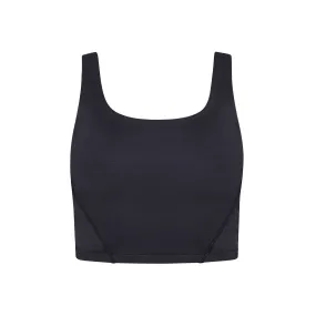 Energetiks Tori Crop Singlet | Black (Child)
