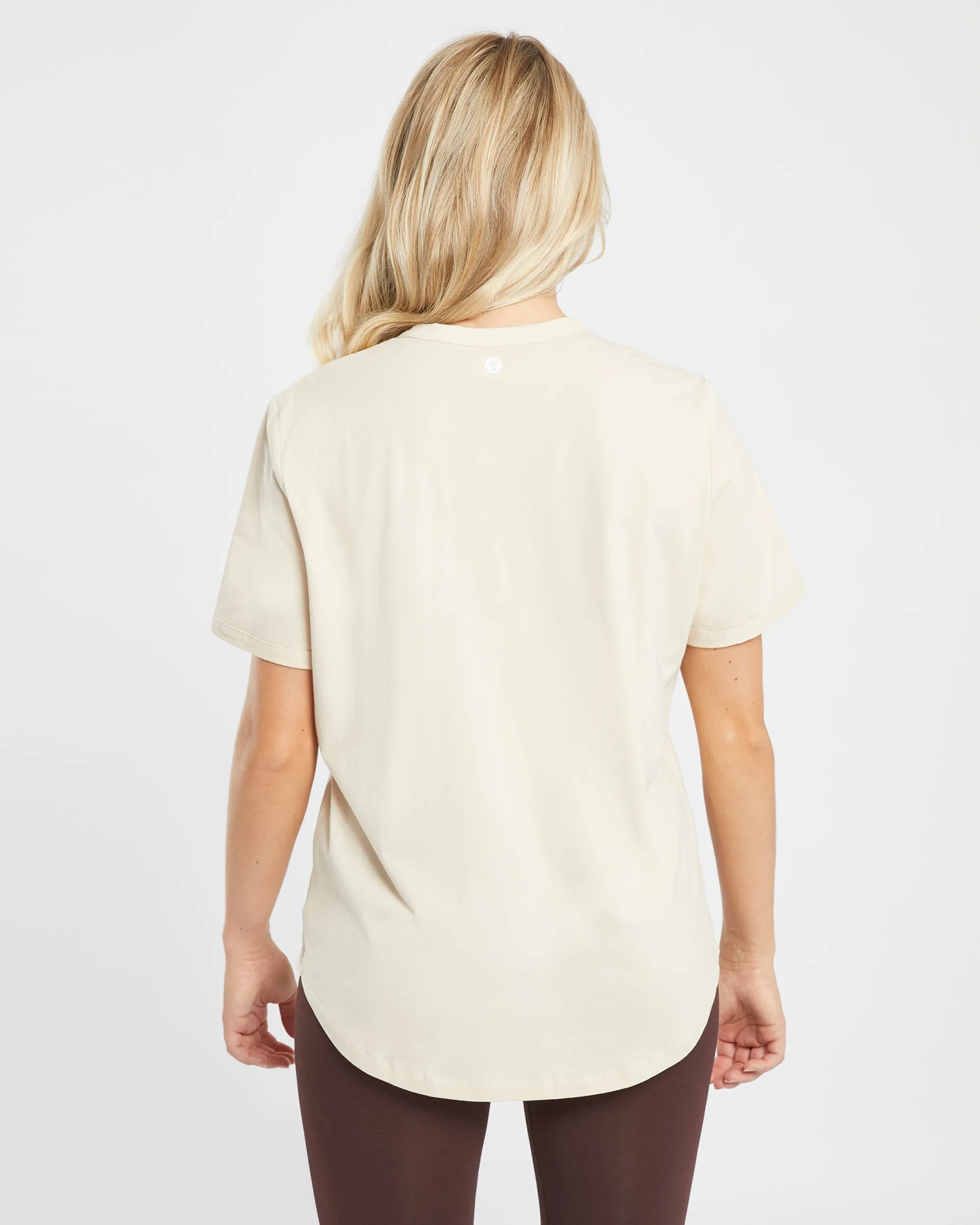 Everyday Relaxed T Shirt - Cream