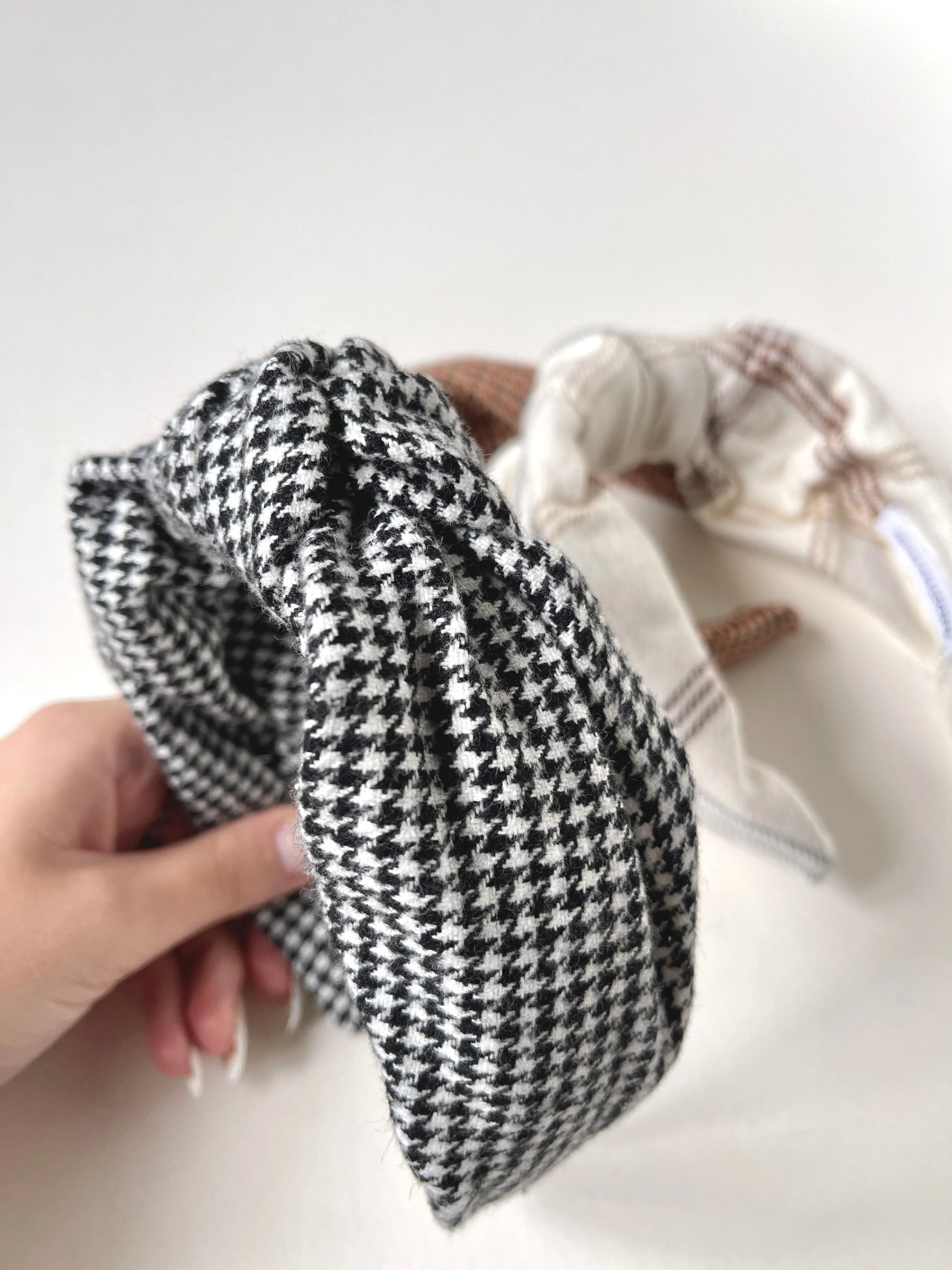 Fall Prep Set | Knot Headband and Knot Scrunchie | Sophisticated Luxury Accessories | Hand Tied and Made to Order