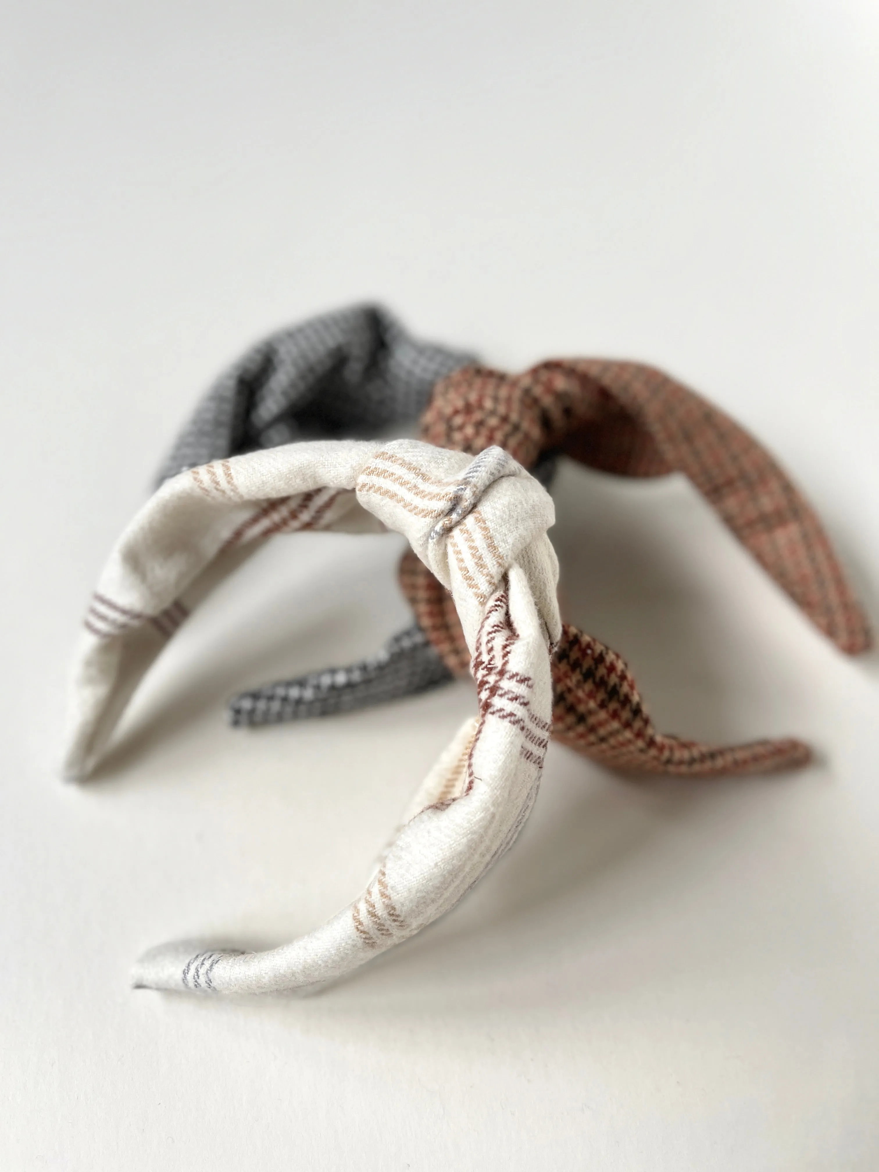 Fall Prep Set | Knot Headband and Knot Scrunchie | Sophisticated Luxury Accessories | Hand Tied and Made to Order