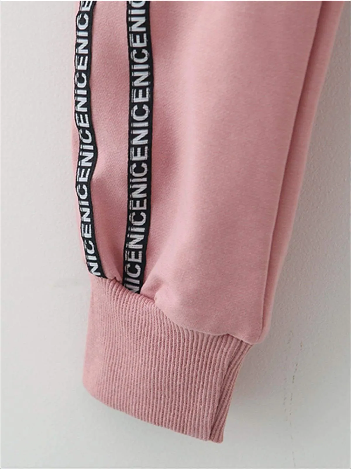 Girls Lace Two Tone Tracksuit