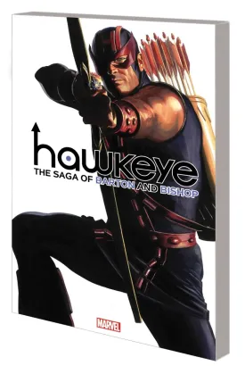 Hawkeye By Fraction Aja TP Saga Barton Bishop Ross Cover
