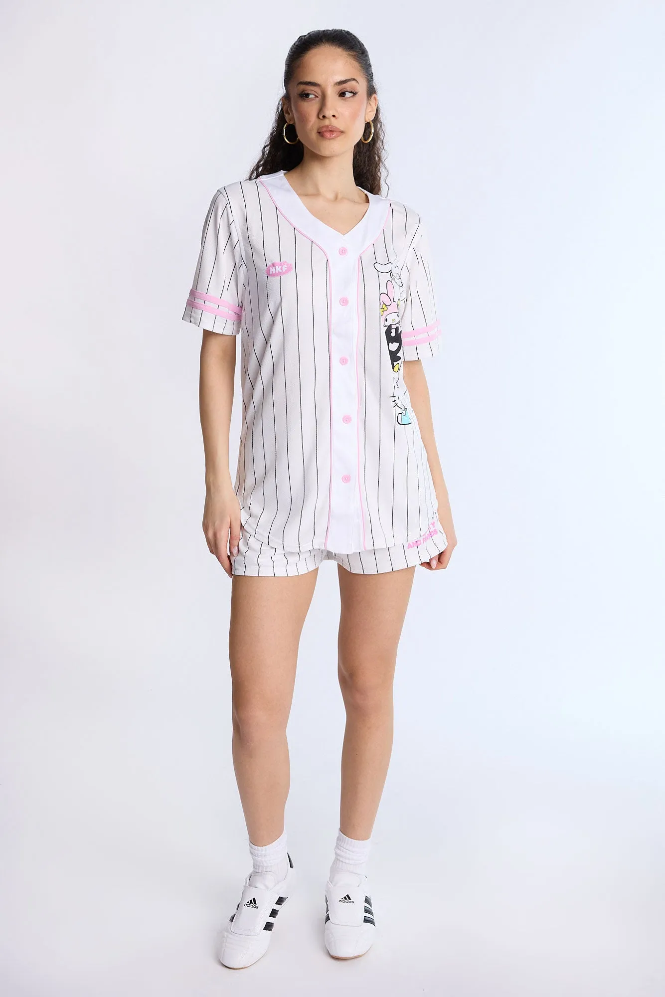 Hello Kitty And Friends Mesh Baseball Jersey