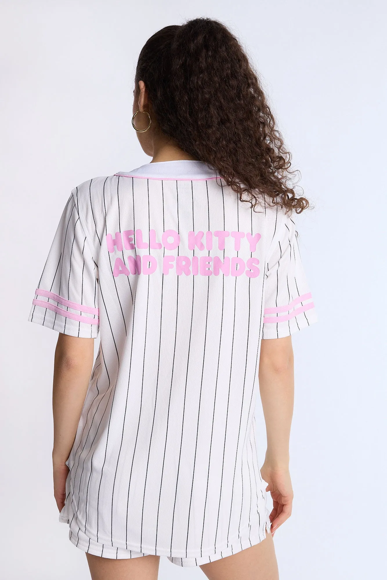 Hello Kitty And Friends Mesh Baseball Jersey