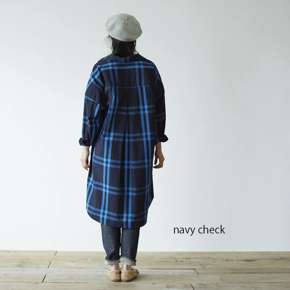 HÄP & CRAFT | Dress | Women's Shirt Dress - Navy